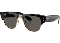 Ray-Ban x A$AP Rocky Mega Clubmaster Blacked Out Collection Sunglasses Black Dark Grey (RB0316S 6826J5 53-21)