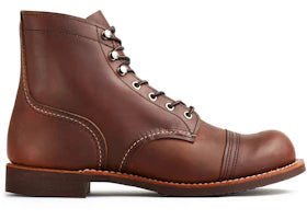 Red Wing Shoes Iron Ranger 6-Inch Boot Heritage #8111 Amber Harness Leather
