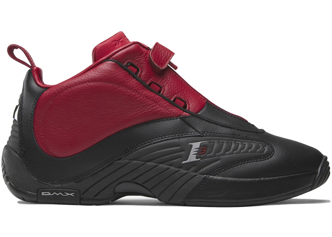 Reebok Answer IV Black Flash Red - vue 360