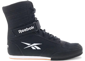 Reebok Boxing High Black White - vue 360