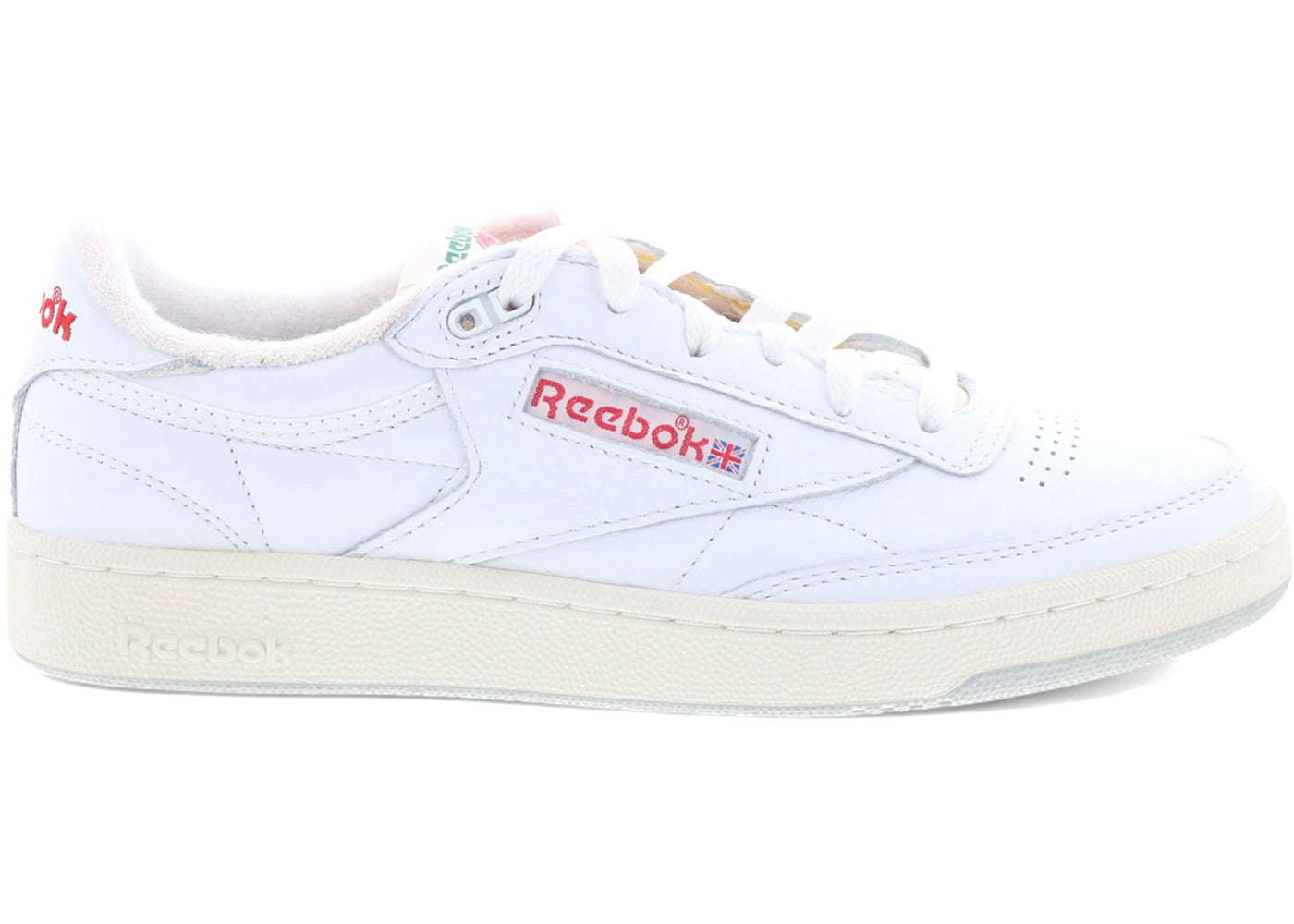 Reebok Club C 85 Vintage White Vector Red - vue 360