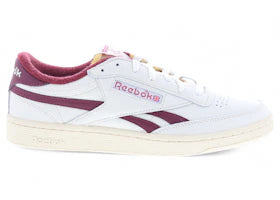 Reebok Club C Revenge Vintage Vintage Chalk Paper White Classic Burgundy
