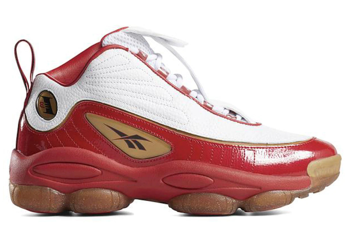 Reebok Iverson Legacy Red White - vue secondaire A