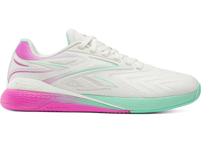 Reebok Nano X5 Edge Chalk Virtual Pink Aqua (Women's)