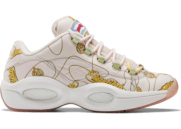Reebok Question Low BBC Ice Cream Name Chains sneakers - authentic Reebok shoes