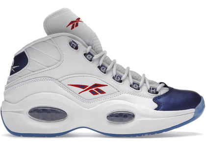 Reebok Question Mid Blue Toe (2022) sneakers - authentic Reebok shoes