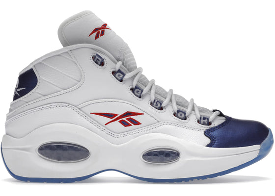 Reebok Question Mid Blue Toe (2022) sneakers - authentic Reebok shoes