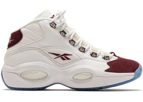 Reebok Question Mid Packer Shoes Burgundy sneakers - authentic Reebok shoes