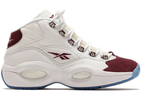 Reebok Question Mid Packer Shoes Burgundy sneakers - authentic Reebok shoes