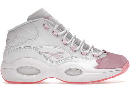 Reebok Question Mid Pink Toe sneakers - authentic Reebok shoes