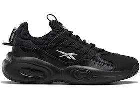 Reebok Solution Mid Black Silver Metallic