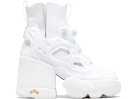 Reebok Tabi Instapump Fury Hi Maison Margiela Triple White (Women's) - vue 360