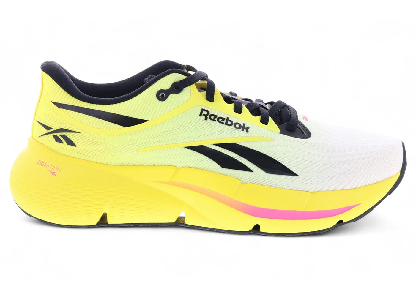 Reebok Zignition Black Electric Yellow - vue 360