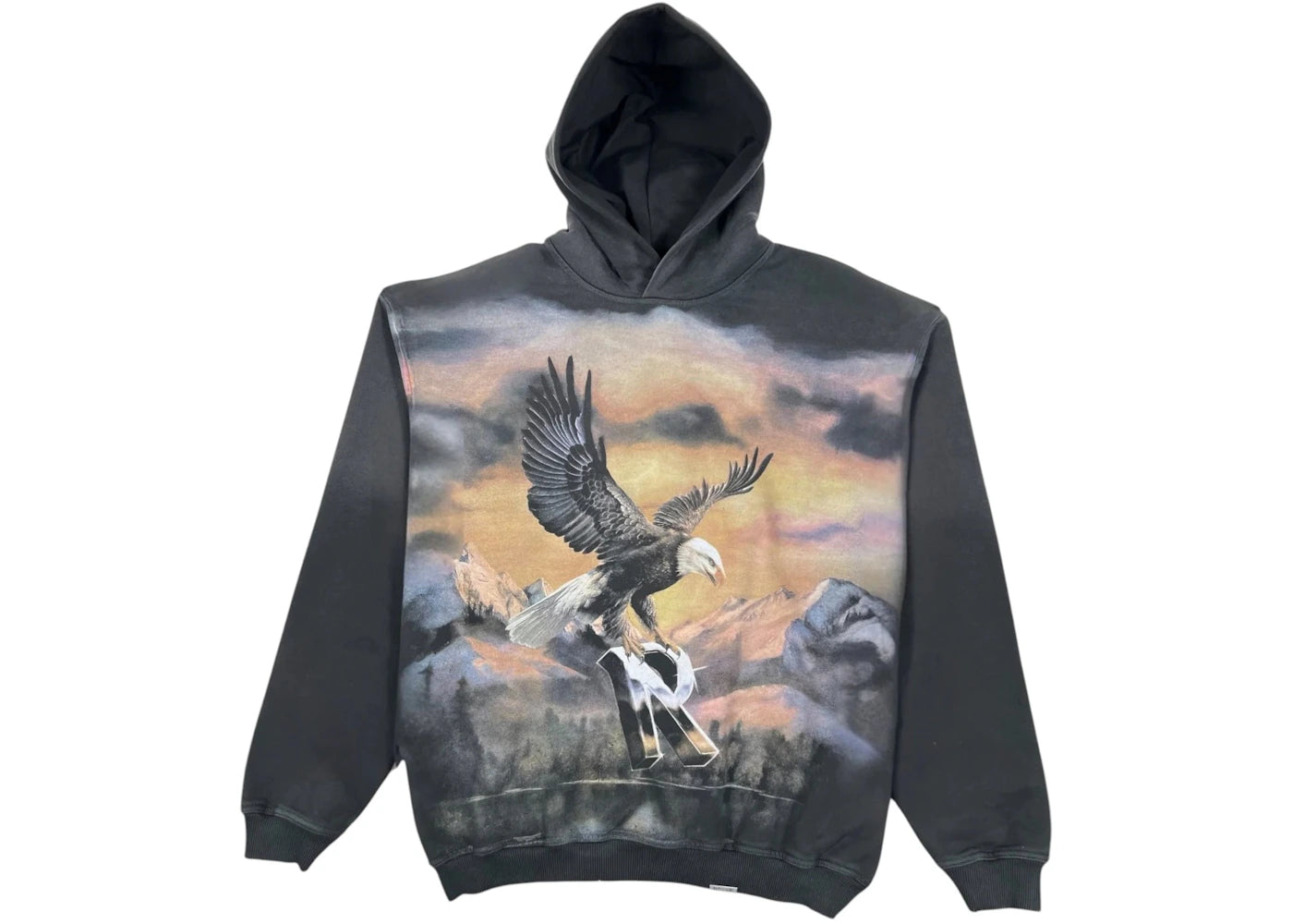 Represent Chrome Flight Hoodie Black - vue secondaire A