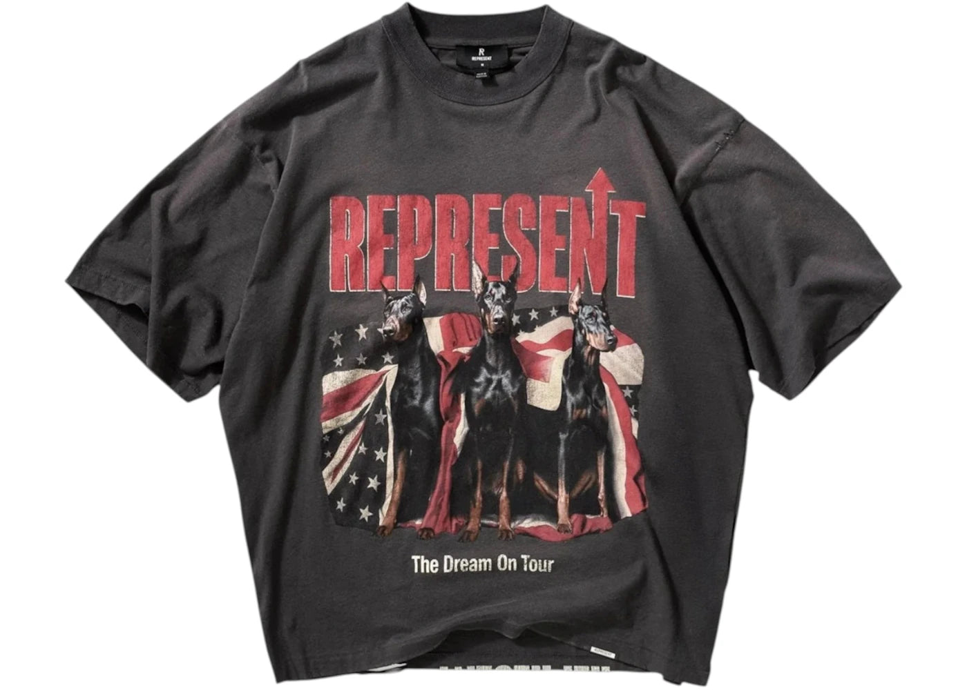 Represent Dream On Tour T-Shirt Grey - vue 360
