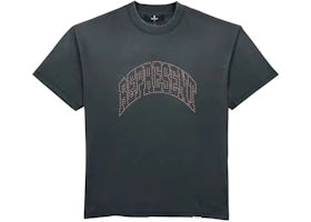 Represent Embellished T-shirt Black - vue 360