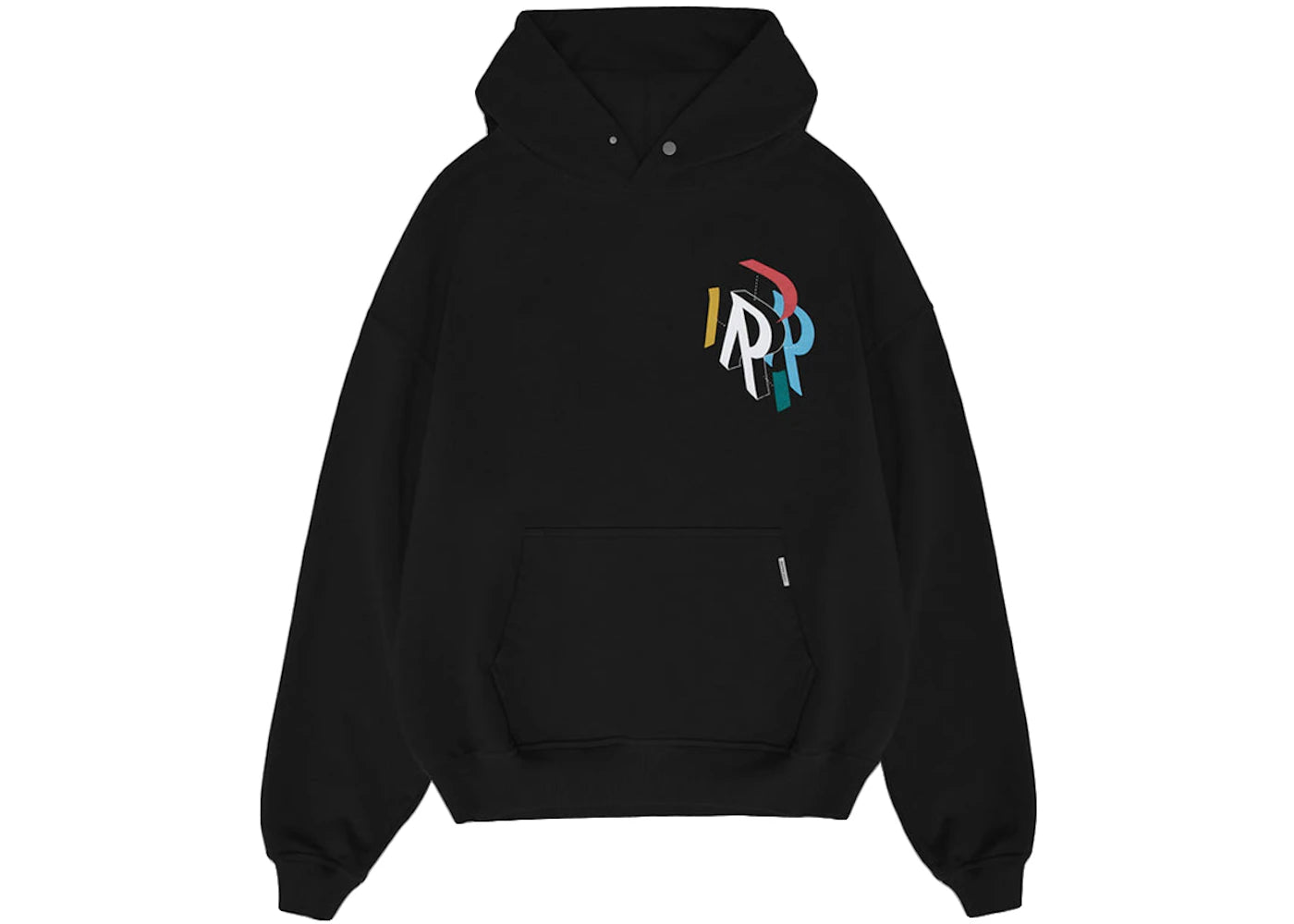 Represent Initial Assembly Hoodie Black - vue secondaire A