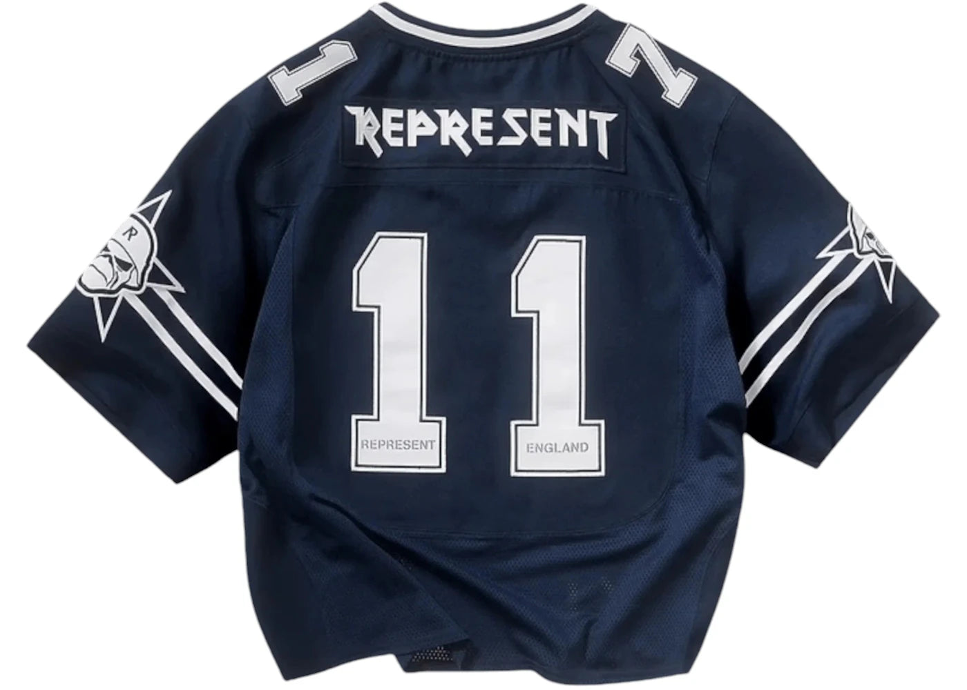 Represent Iron Maiden Anniversary Jersey Blue - vue secondaire B
