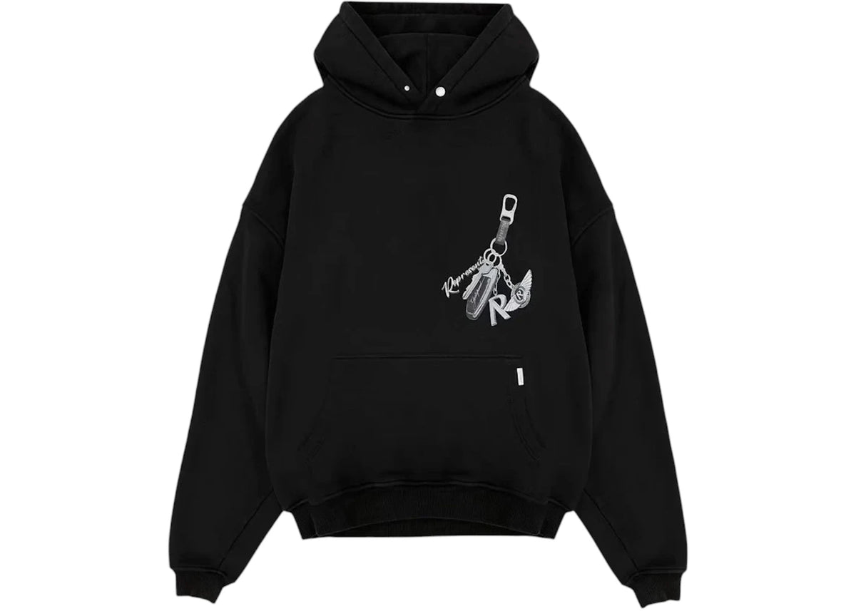 Represent Keys To The Club Hood Black - vue secondaire A