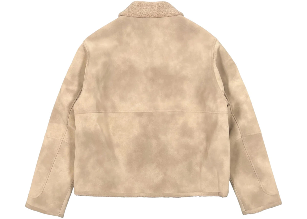 Represent MLM100132-25 Shearling Jacket Cafe - vue secondaire B