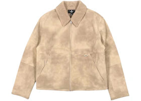 Represent MLM100132-25 Shearling Jacket Cafe