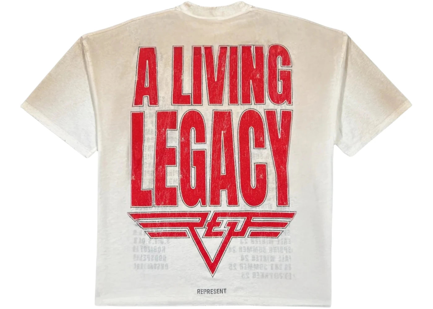 Represent MLM100176-17 Represent Living Legacy Tee Nero - vue secondaire B