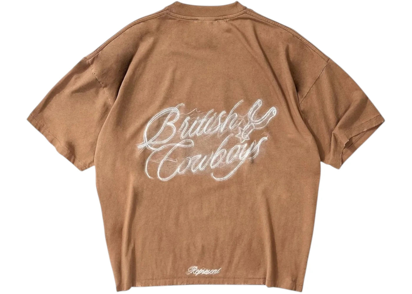 Represent Mlm100592-16 British Cowboys T-Shirt Brown - vue secondaire B