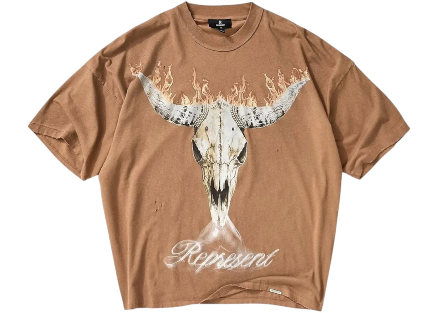 Represent Mlm100592-16 British Cowboys T-Shirt Brown - vue secondaire A