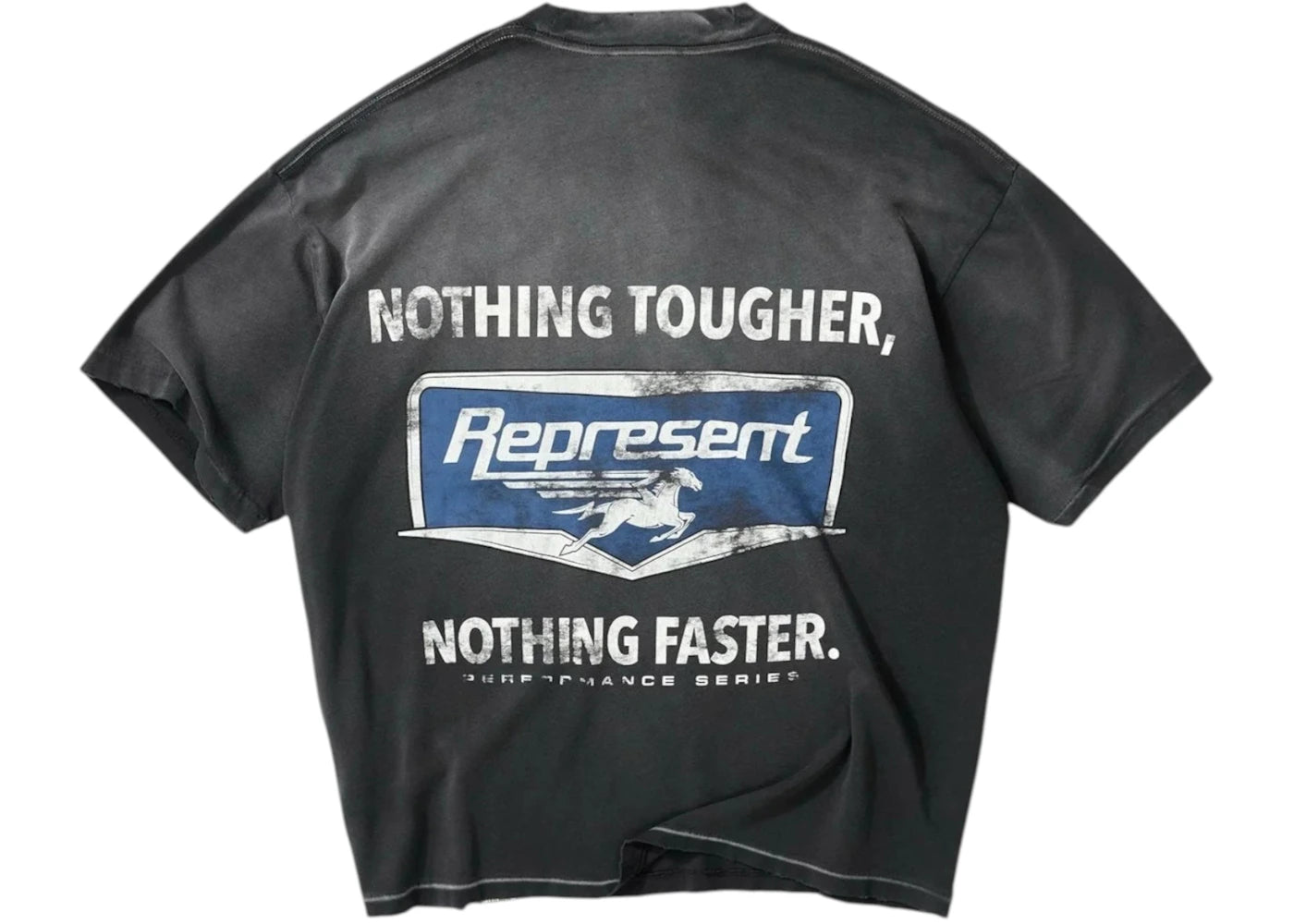 Represent Mlm100596-04 Nothing Faster T-Shirt Black - vue secondaire A
