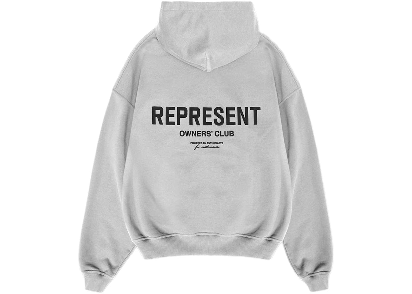 Represent Owners Club Hoodie Ash Grey/Black - vue secondaire A