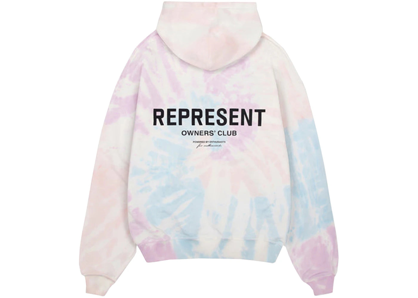 Represent Owners Club Hoodie Tie Dye - vue secondaire B