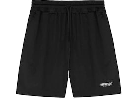 Represent Owners Club Mesh Shorts Black - vue 360