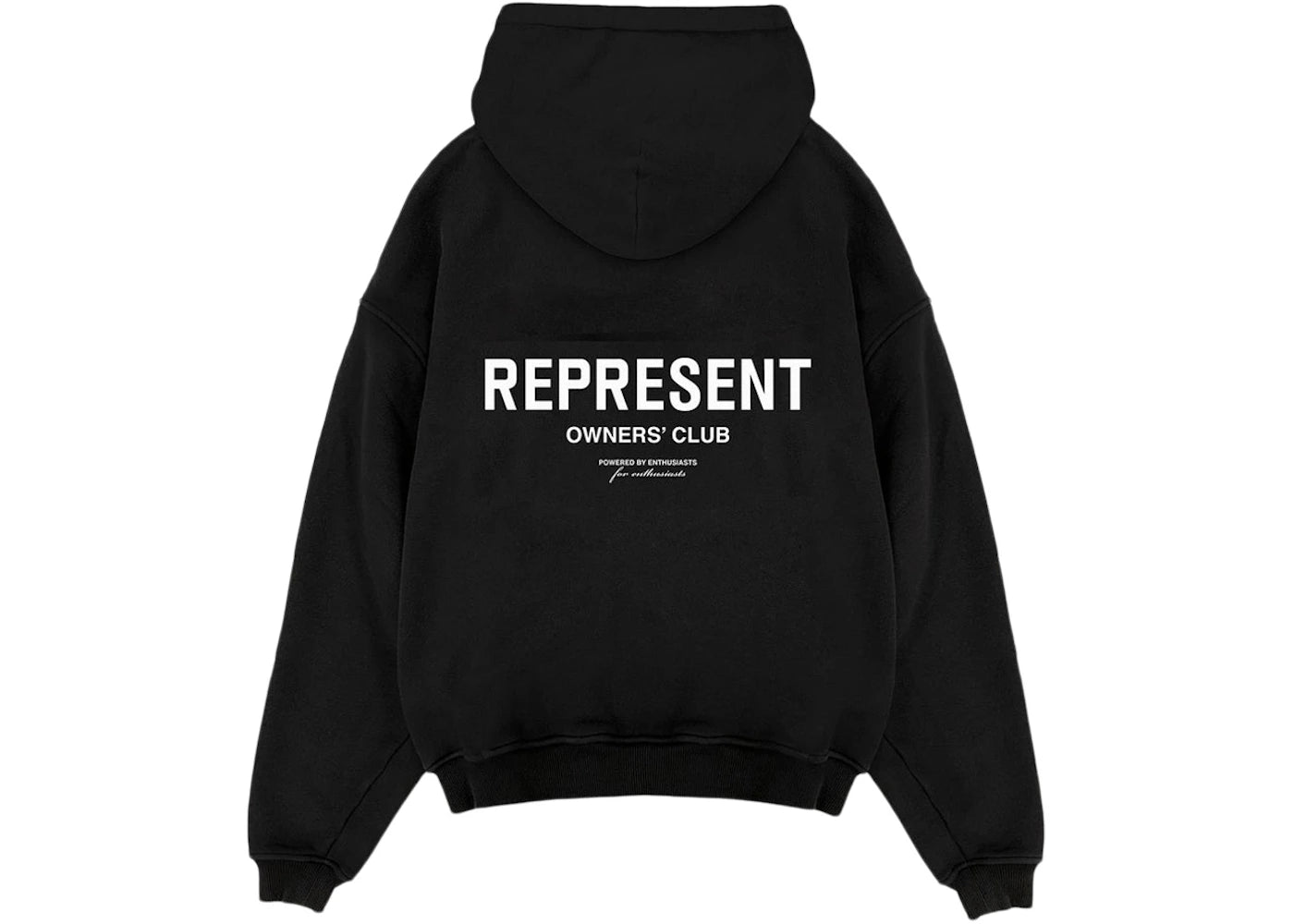 Represent Owners Club Zip Hoodie Black - vue secondaire A