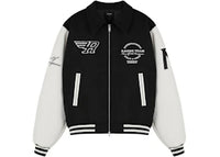 Represent Racing Team Varsity Jacket Black/White