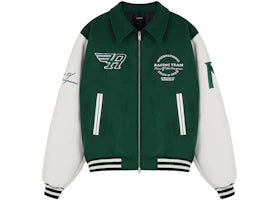 Represent Racing Team Varsity Jacket Racing Green