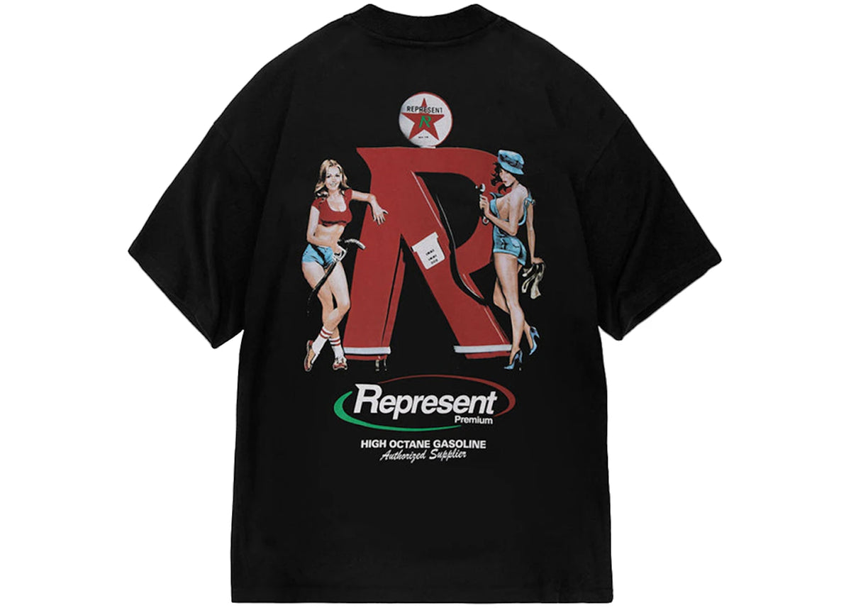 Represent Represent Premium T-shirt Off Black - vue secondaire B