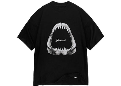 Represent Shark Jaws T-shirt Off Black - apparel view 2