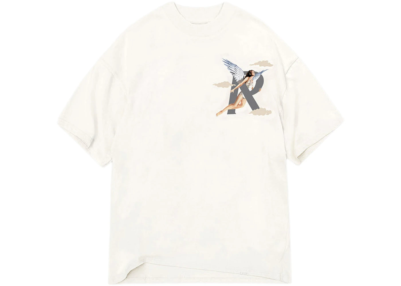 Represent Storms In Heaven T-Shirt Flat White - vue 360