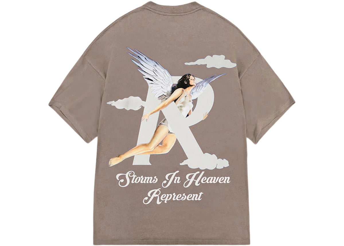 Represent Storms In Heaven T-Shirt Mushroom - vue secondaire B
