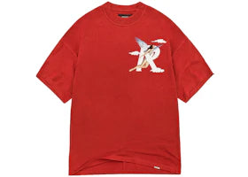 Represent Storms In Heaven T-shirt Burnt Red - vue 360