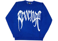 Revenge Knit Arc Logo Sweater Blue