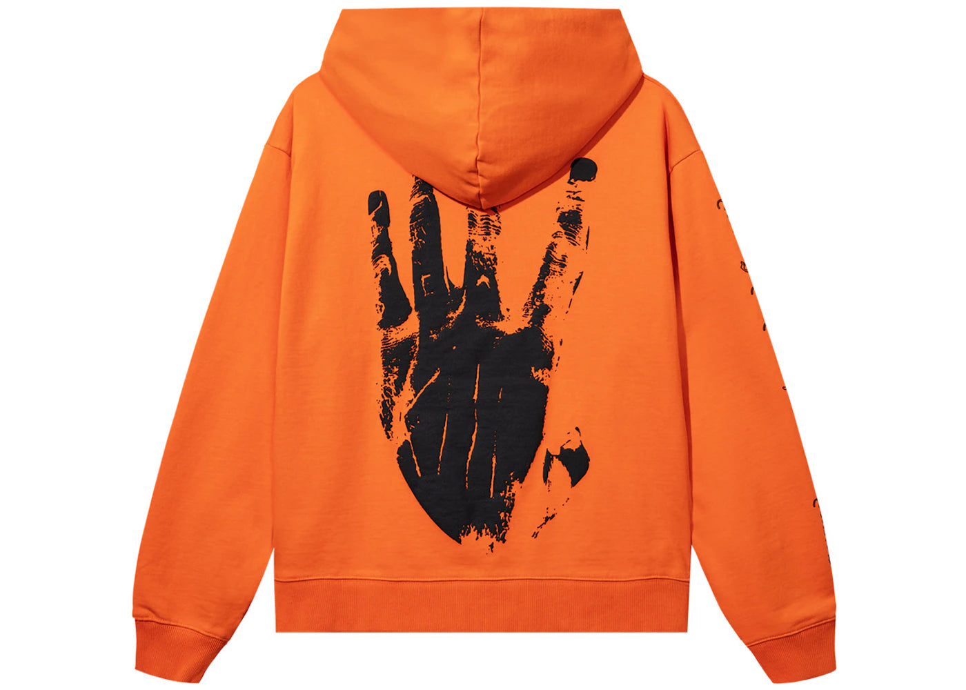 Revenge XXXTentacion Kill Hoodie Orange/Black - vue secondaire B