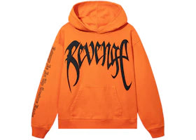 Revenge XXXTentacion Kill Hoodie Orange/Black - vue 360