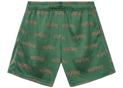 Revenge XXXTentacion Massacre Shorts Green - apparel view 2