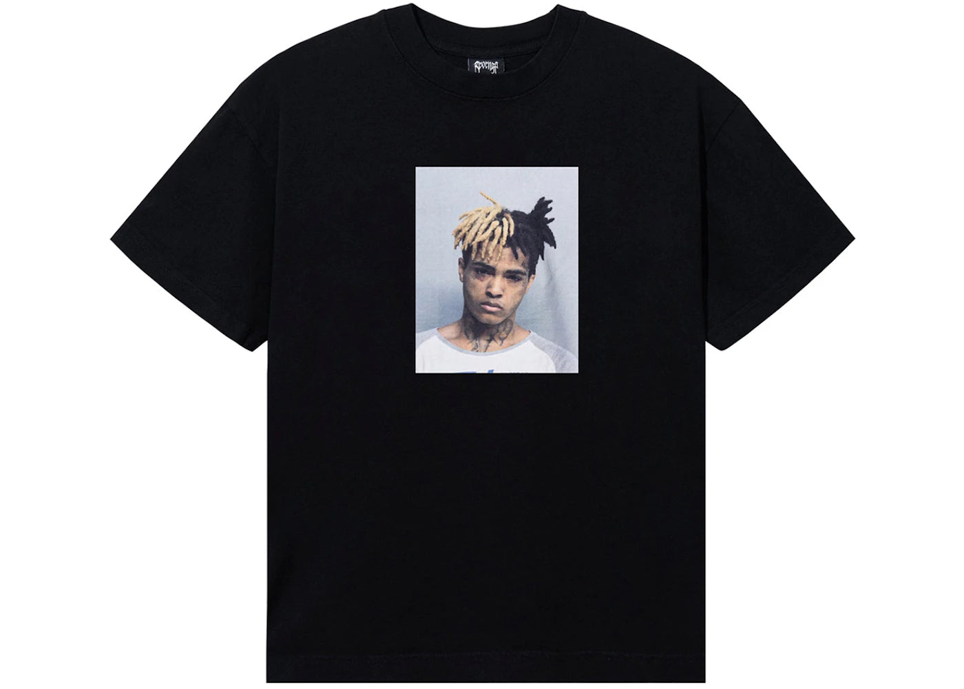 Revenge XXXTentacion Mugshot Tee Black - vue 360