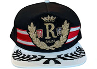 Rhude Captains Crest Hat Black/Red/White