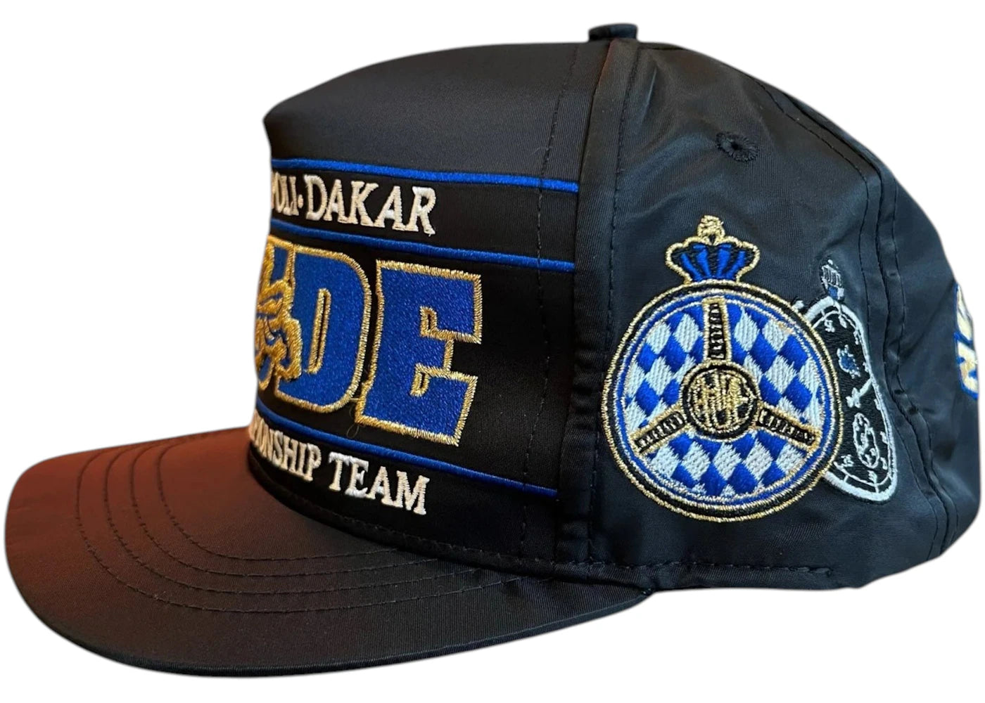 Rhude Chrono Hat Black/Blue/Gold - vue secondaire A