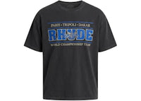 Rhude Chrono Vintage Tee Black/Blue