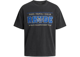 Rhude Chrono Vintage Tee Black/Blue