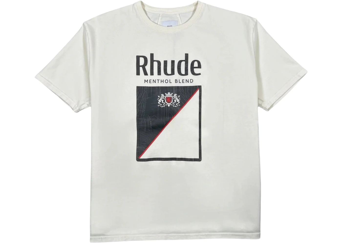 Rhude Collins Fumar Tee Vintage White - vue secondaire A